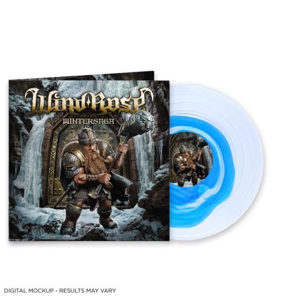 Wind Rose - Wintersaga LP (Ltd Crystal Clear Blue Ink Spot Vinyl)